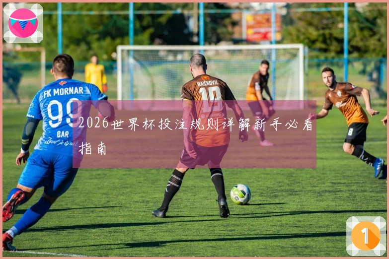 2026世界杯投注规则详解新手必看指南
