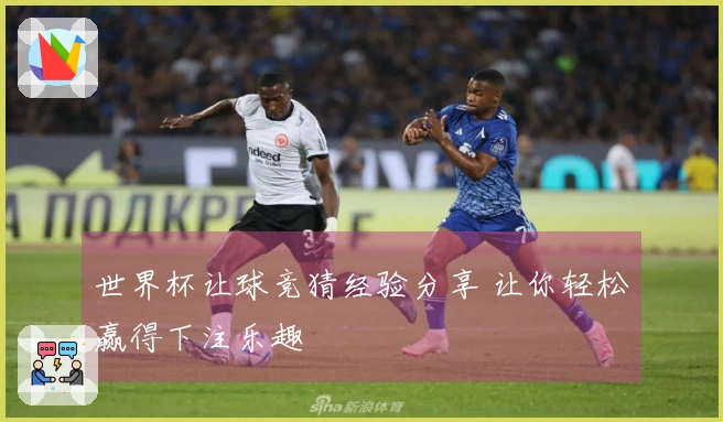 世界杯让球竞猜经验分享 让你轻松赢得下注乐趣